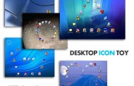 Desktop Icon Toy رێکخستنی ئایکۆنی دێسکتۆپ بە چەندین شێوازی جوان