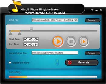 Xilisoft iPhone Ringtone Maker 2.1.2.0427 دروستکردنی زەنگی ئایفۆن